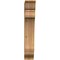 Ekena Millwork Legacy Traditional Rough Sawn Bracket, Western Red Cedar, 6"W x 24"D x 36"H BKT06X24X36LEC01RWR - alternate 4